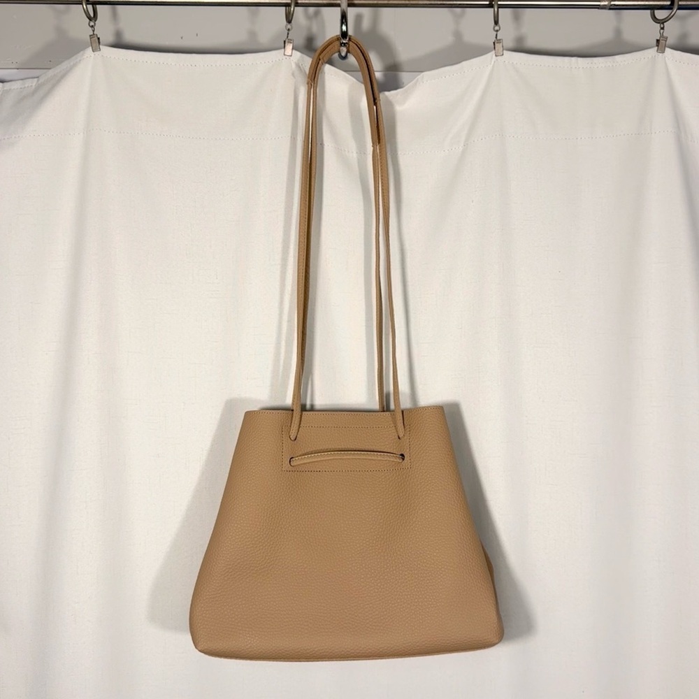 8 Other Reason Tan Vegan Leather Slouchy Bag - Picture 4 of 9